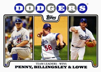 Brad Penny / Chad Billingsley / Derek Lowe 