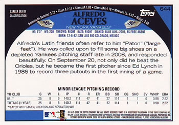 Card back
