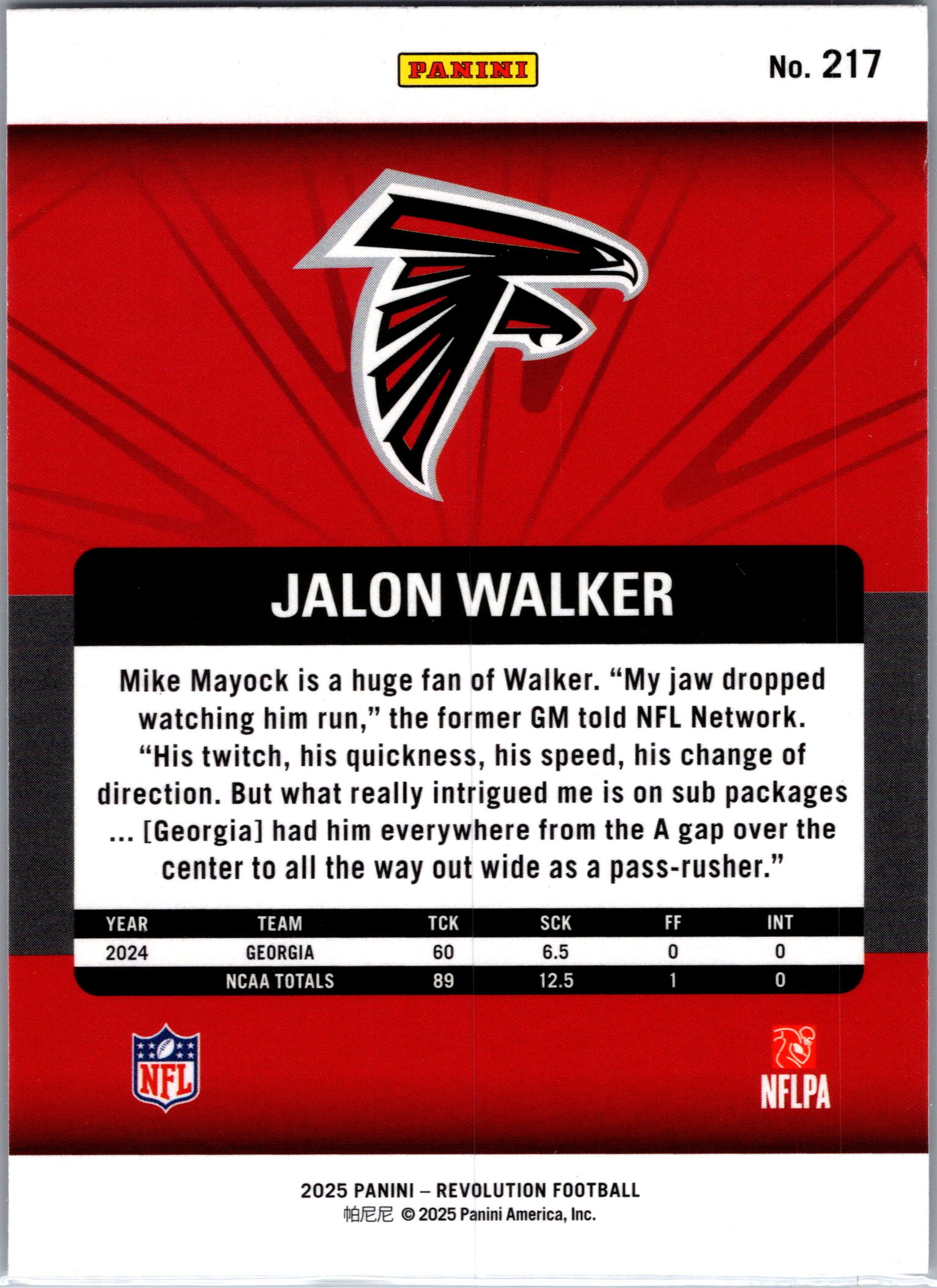 Card back