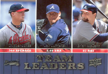 Chipper Jones / Jair Jurrjens / Brian McCann