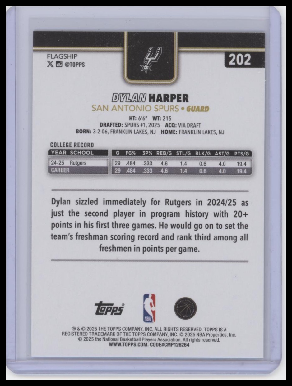 Card back