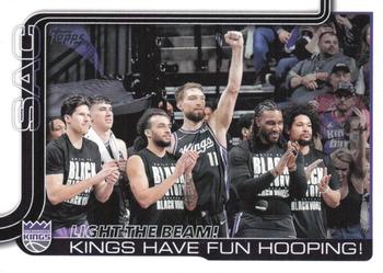 Light The Beam!: Kings Have Fun Hooping!