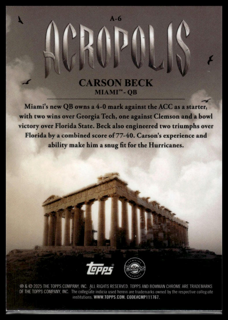 Card back