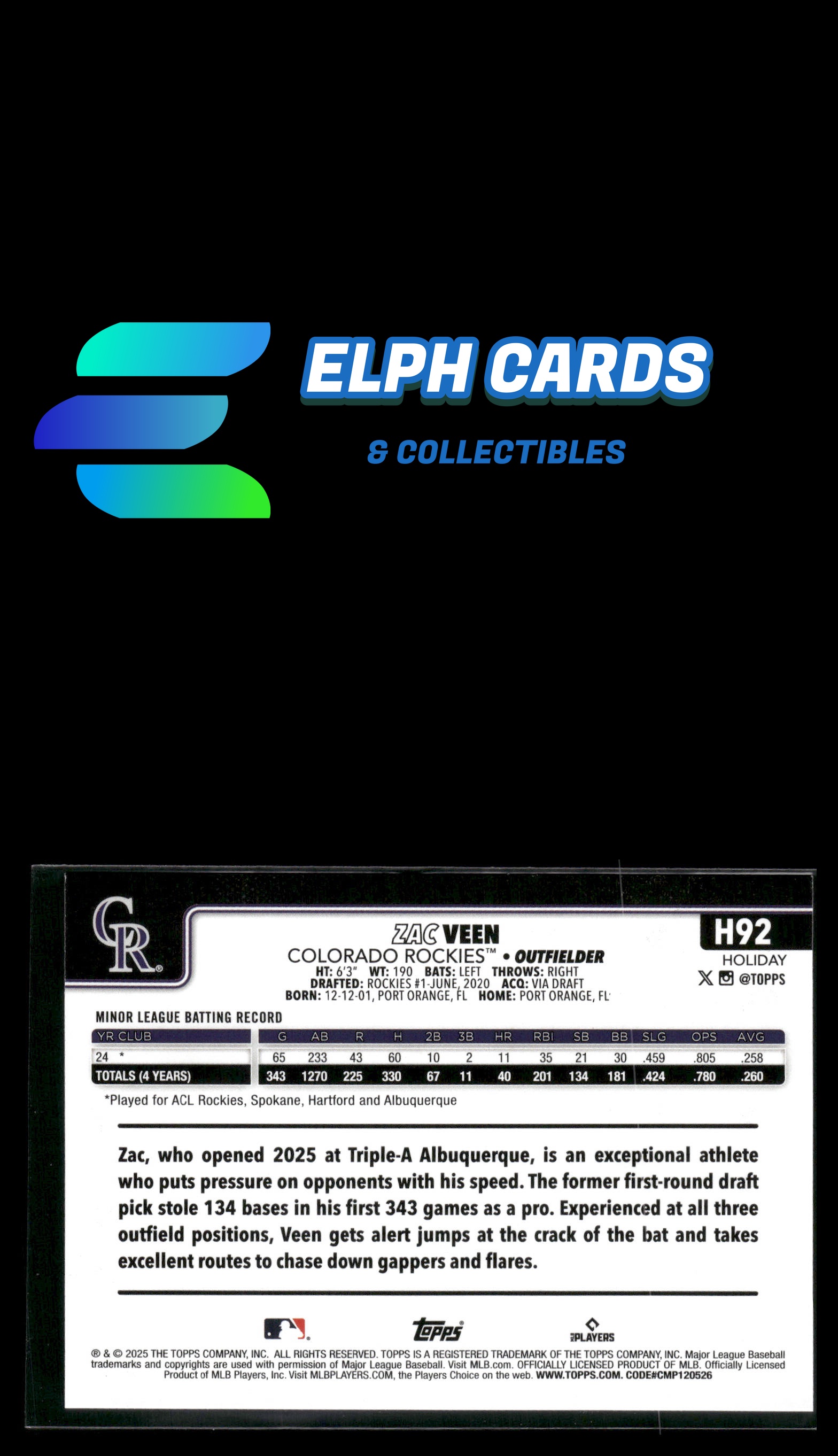 Card back