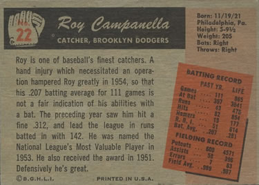 Card back