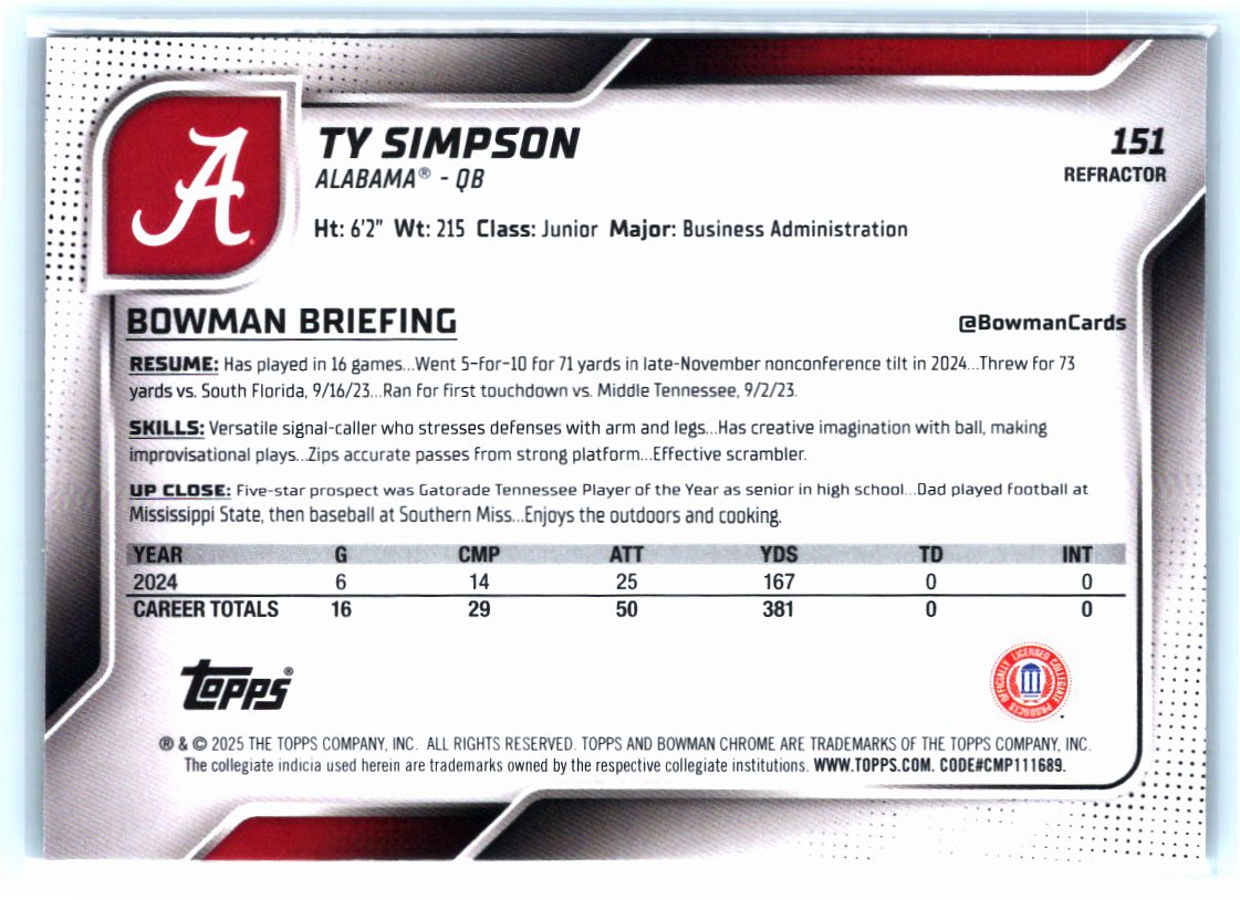 Card back