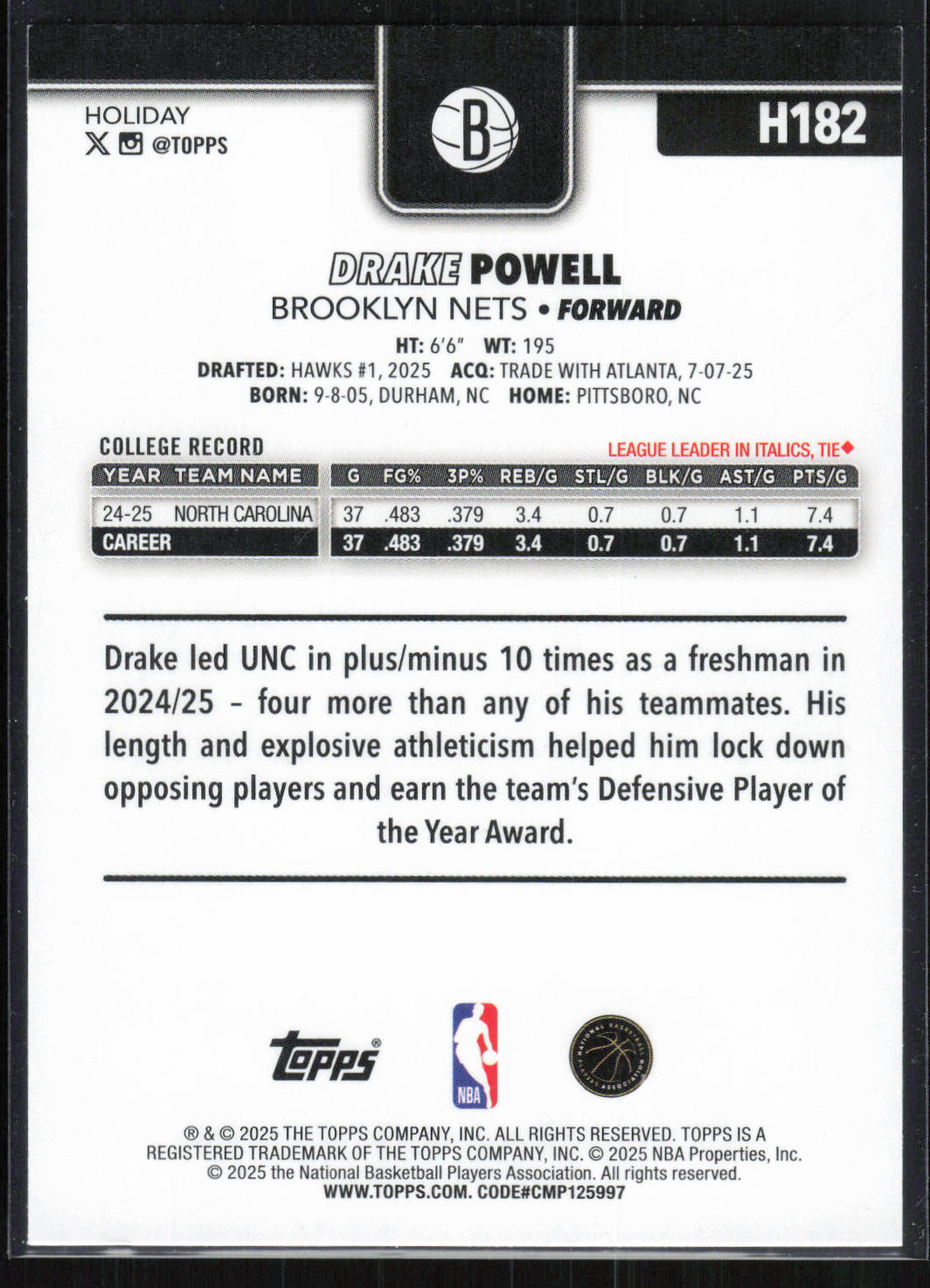 Card back