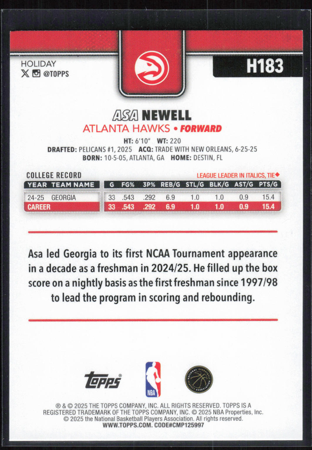 Card back