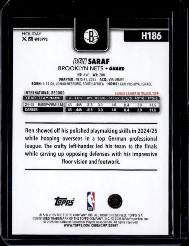 Card back
