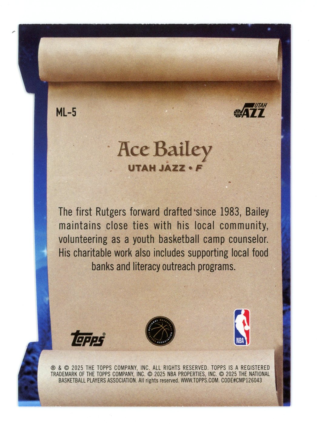 Card back
