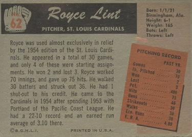 Card back