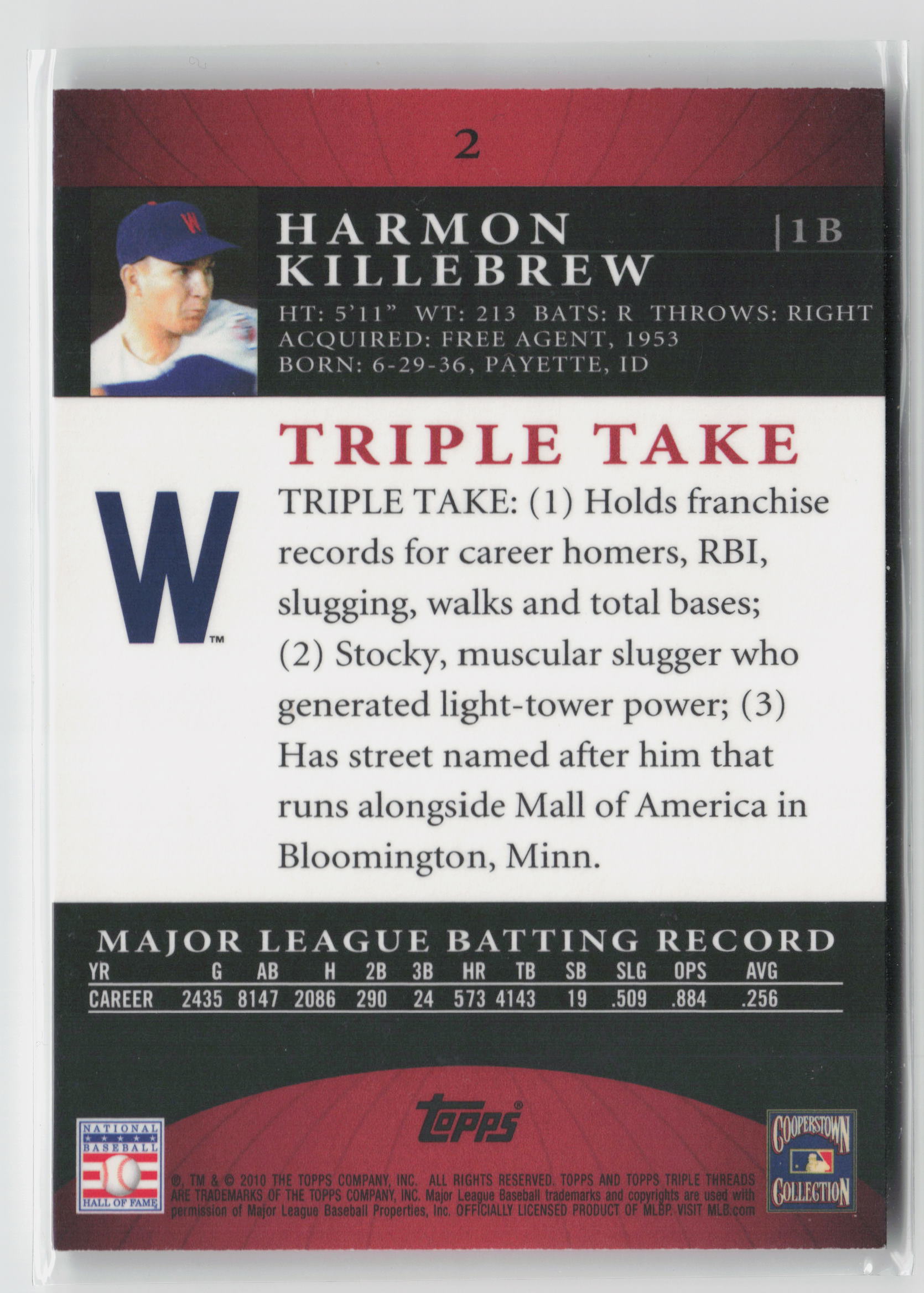 Card back