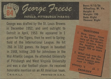 Card back
