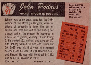 Card back