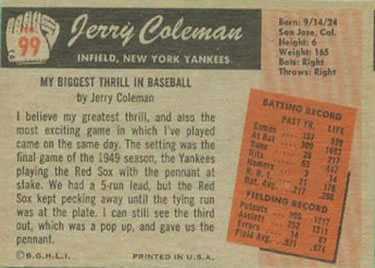 Card back
