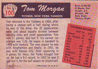 Card back