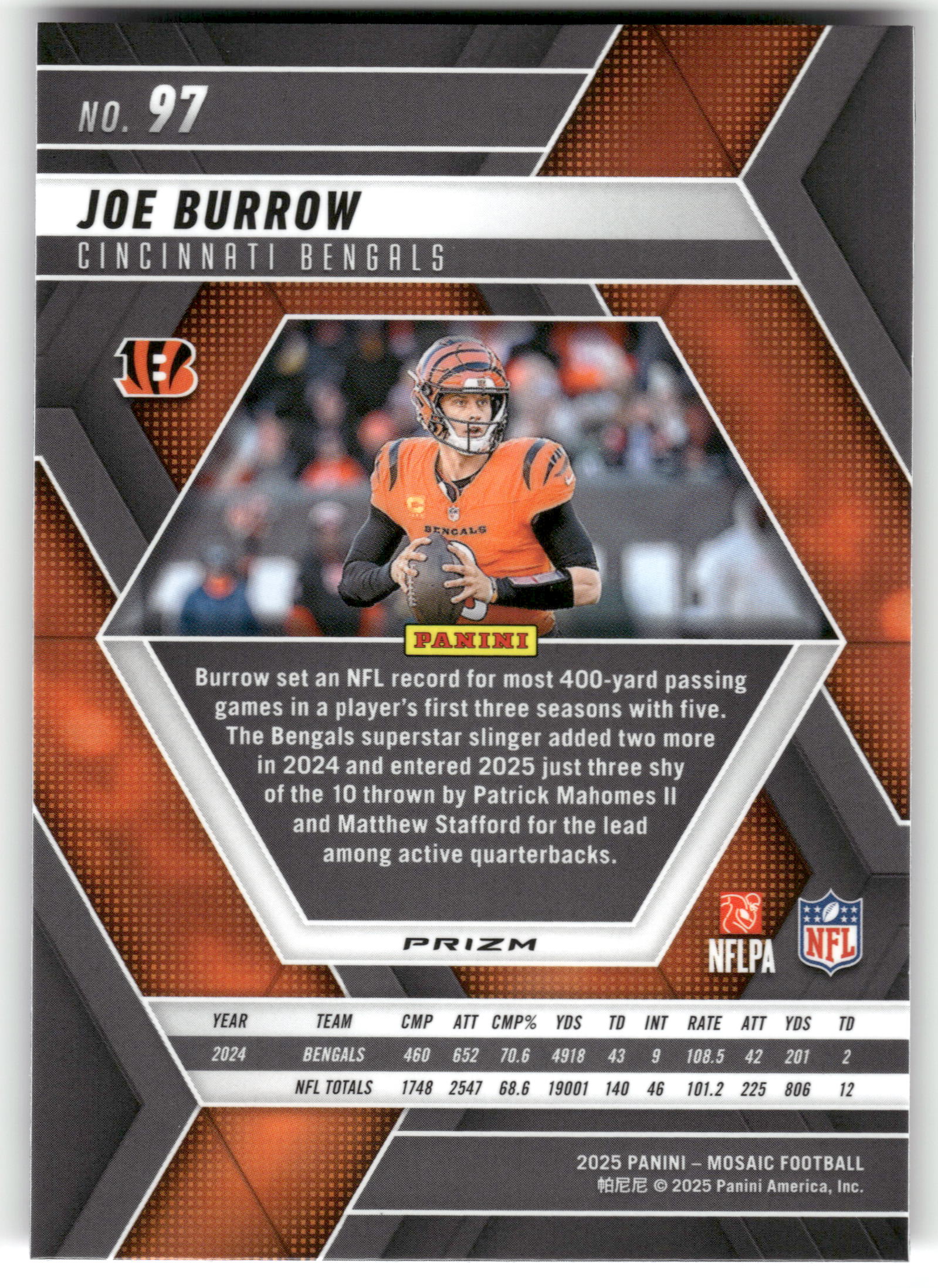 Card back