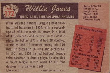 Card back