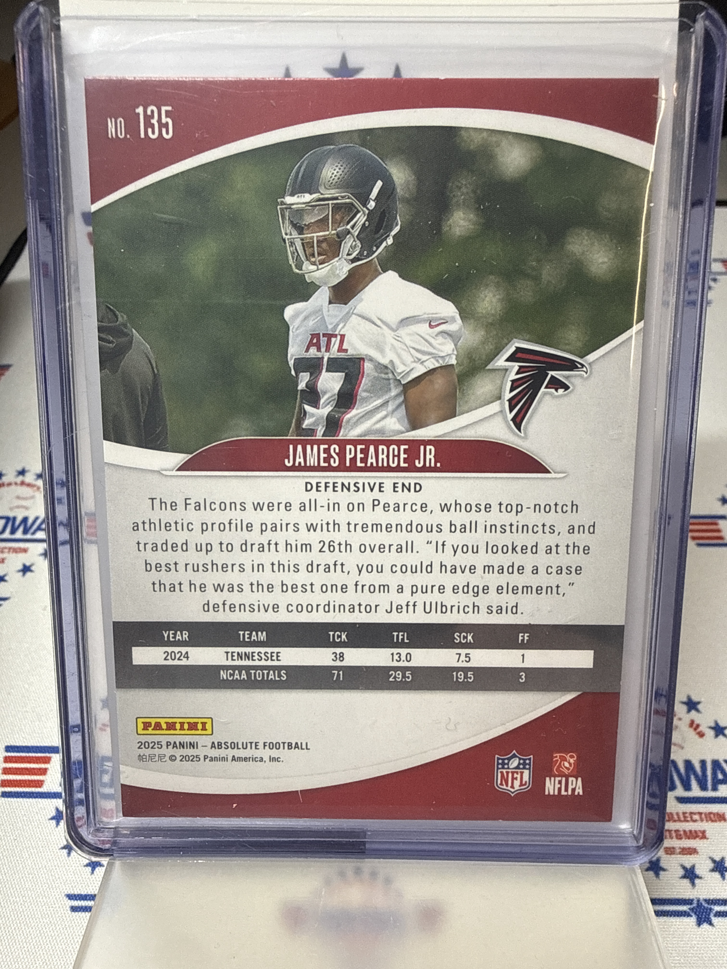 Card back