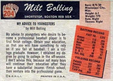 Card back
