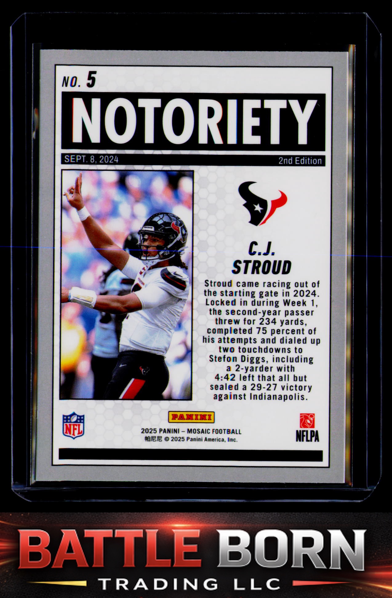 Card back