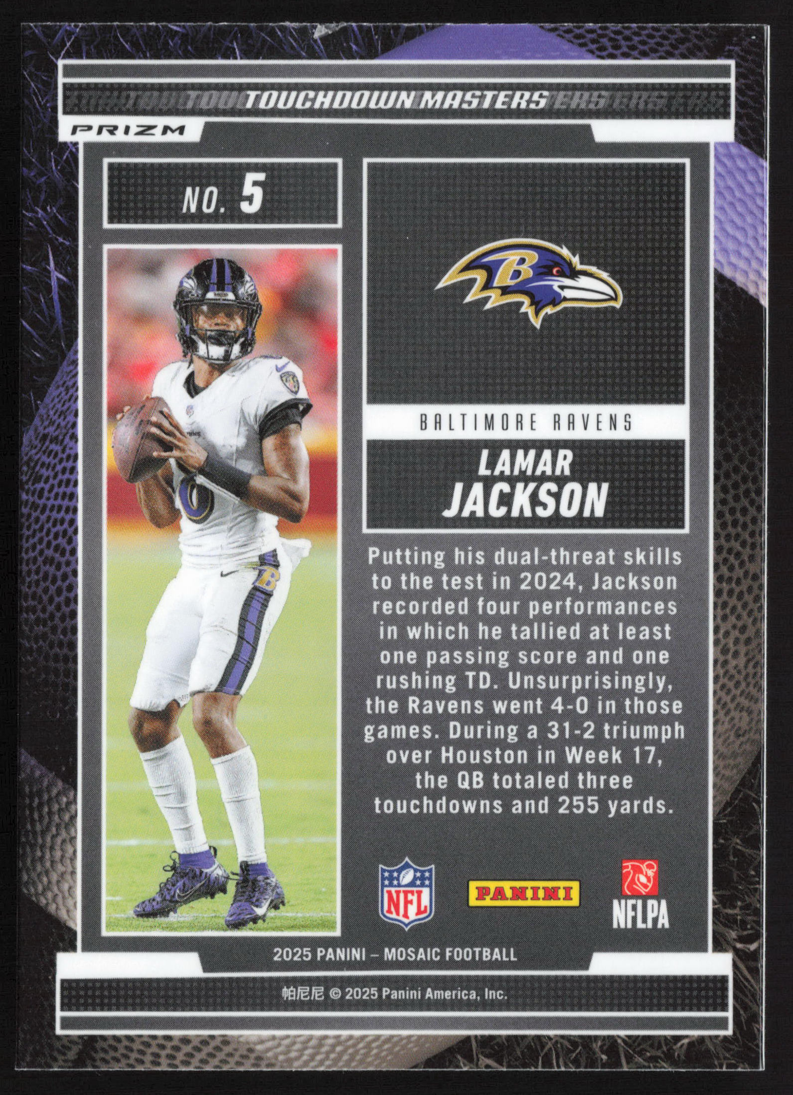 Card back