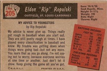 Card back