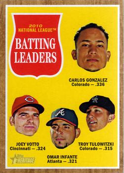 Carlos Gonzalez / Joey Votto / Omar Infante / Troy Tulowitzki