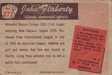Card back