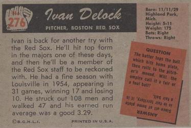 Card back