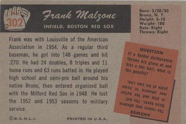 Card back