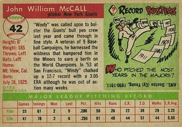Card back