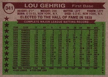 Card back