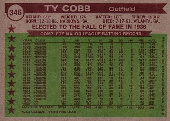 Card back