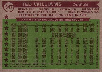 Card back