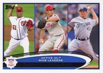 Active NL Wins Leaders (Livan Hernandez / Roy Oswalt / Randy Wolf)