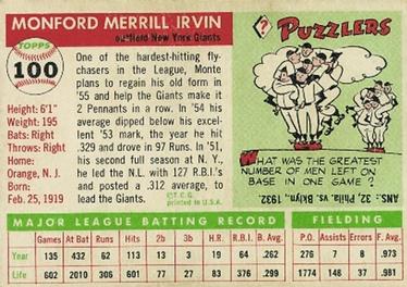 Card back