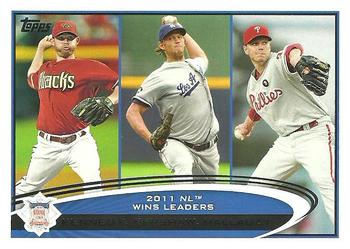 2011 NL Wins Leaders (Ian Kennedy / Clayton Kershaw / Roy Halladay)