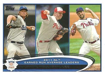 2011 NL Earned Run Average Leaders (Clayton Kershaw / Roy Halladay / Cliff Lee)
