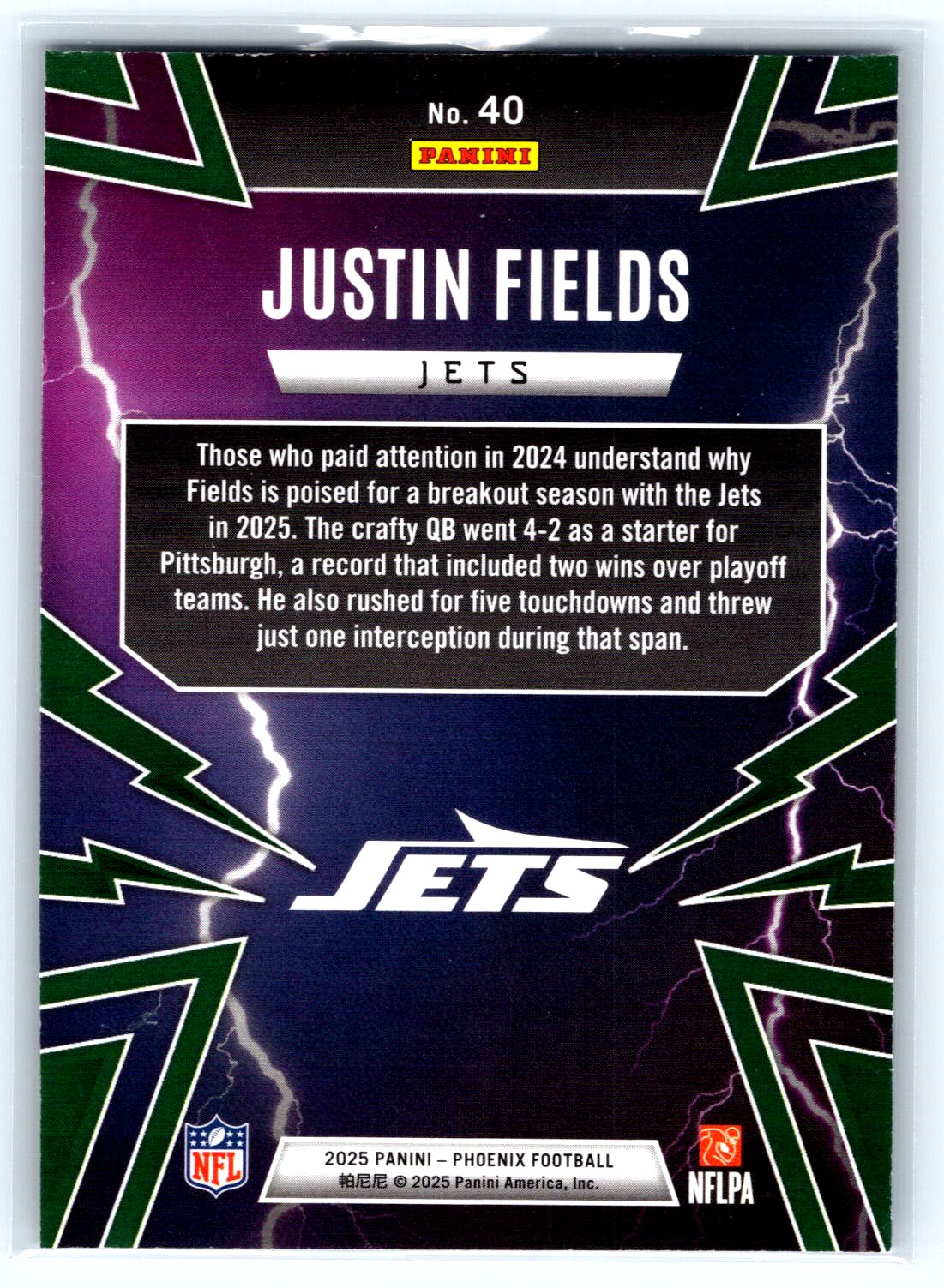 Card back