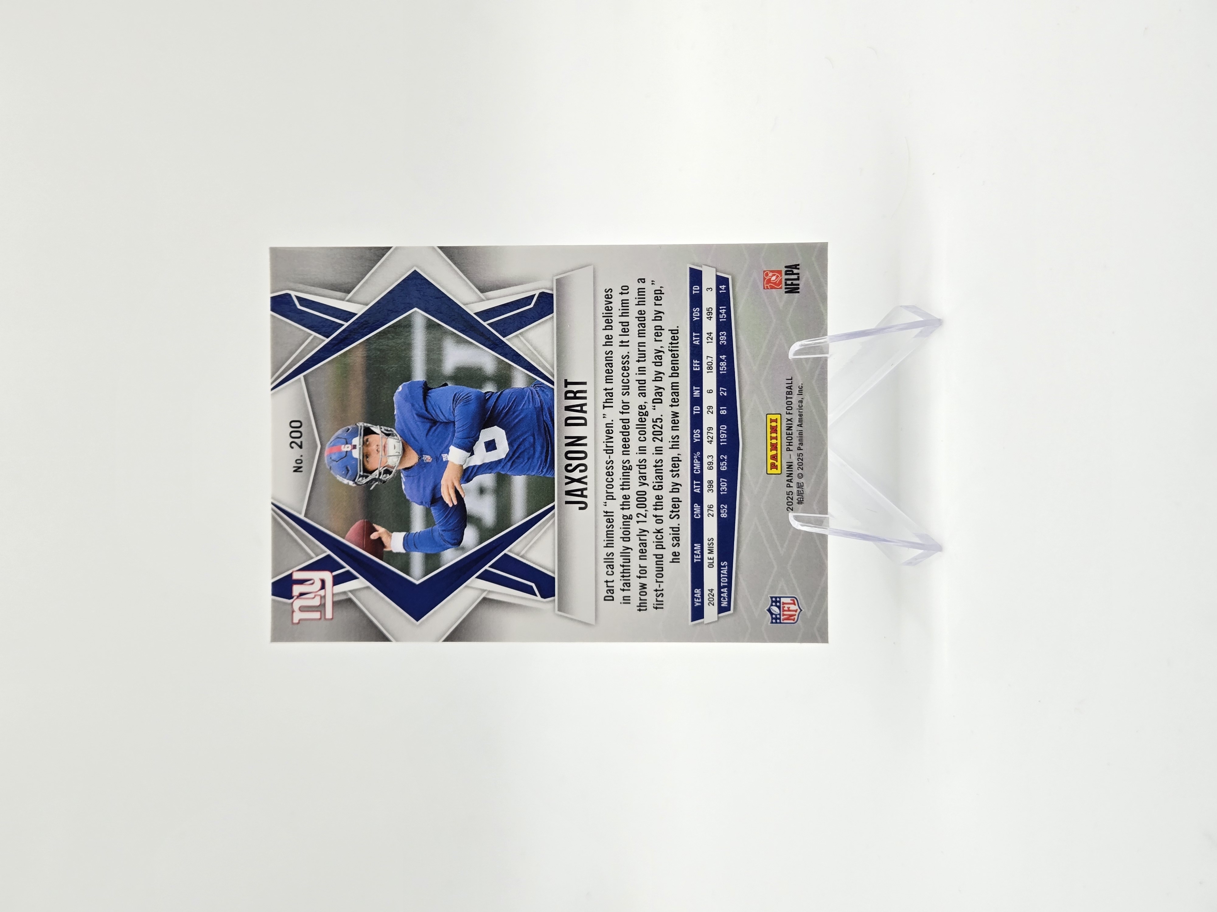 Card back