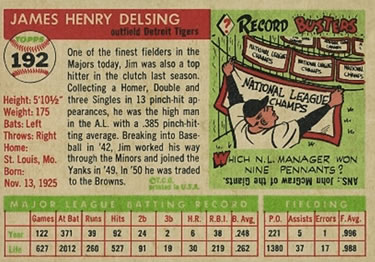 Card back