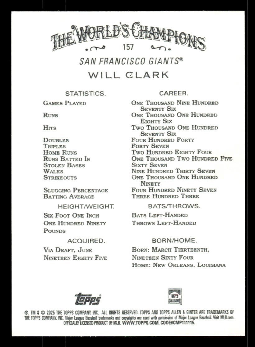 Card back