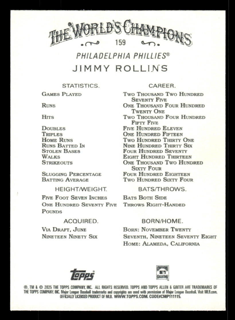 Card back