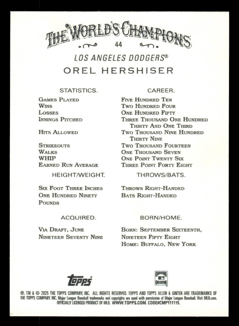 Card back