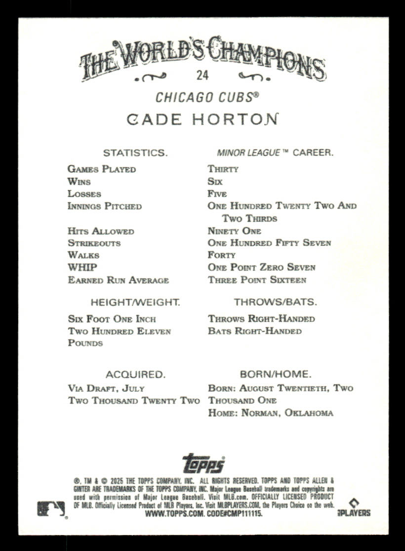 Card back