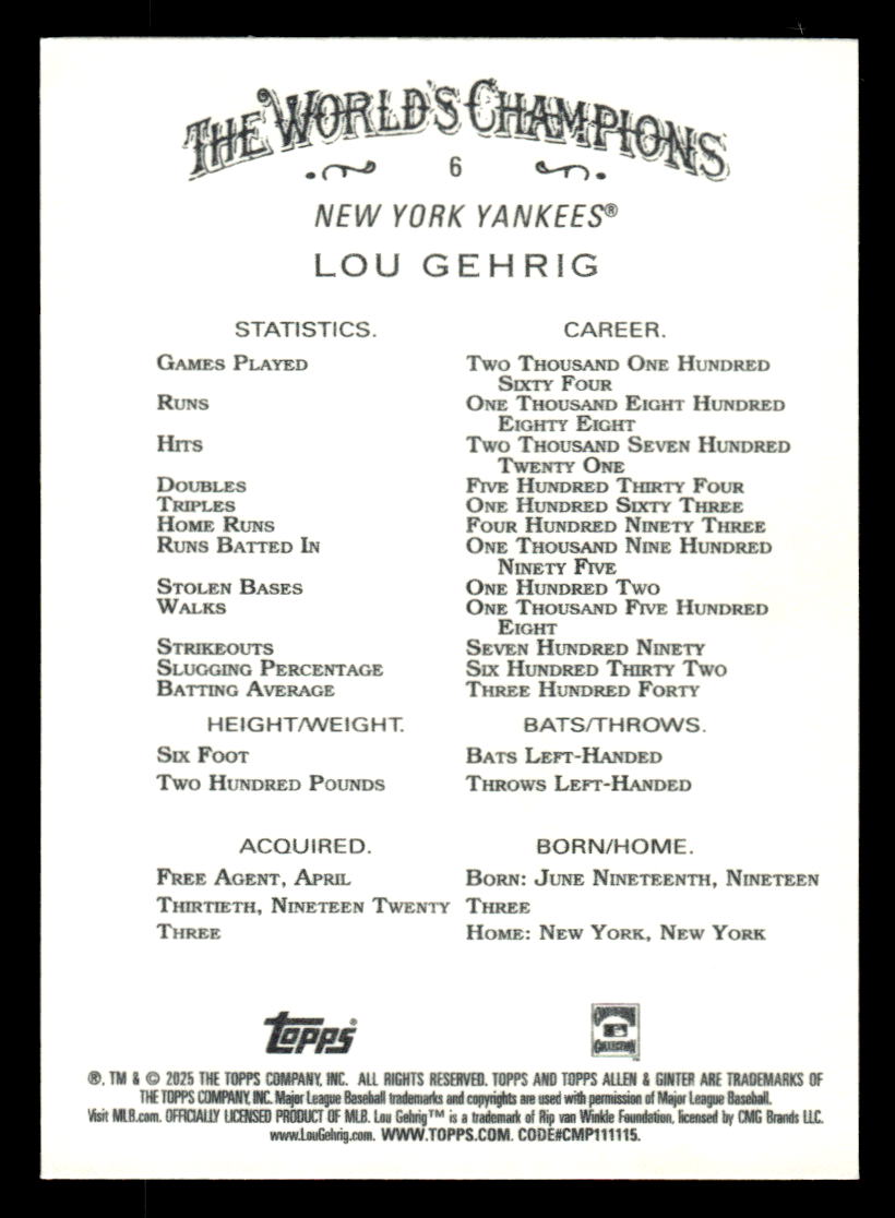 Card back