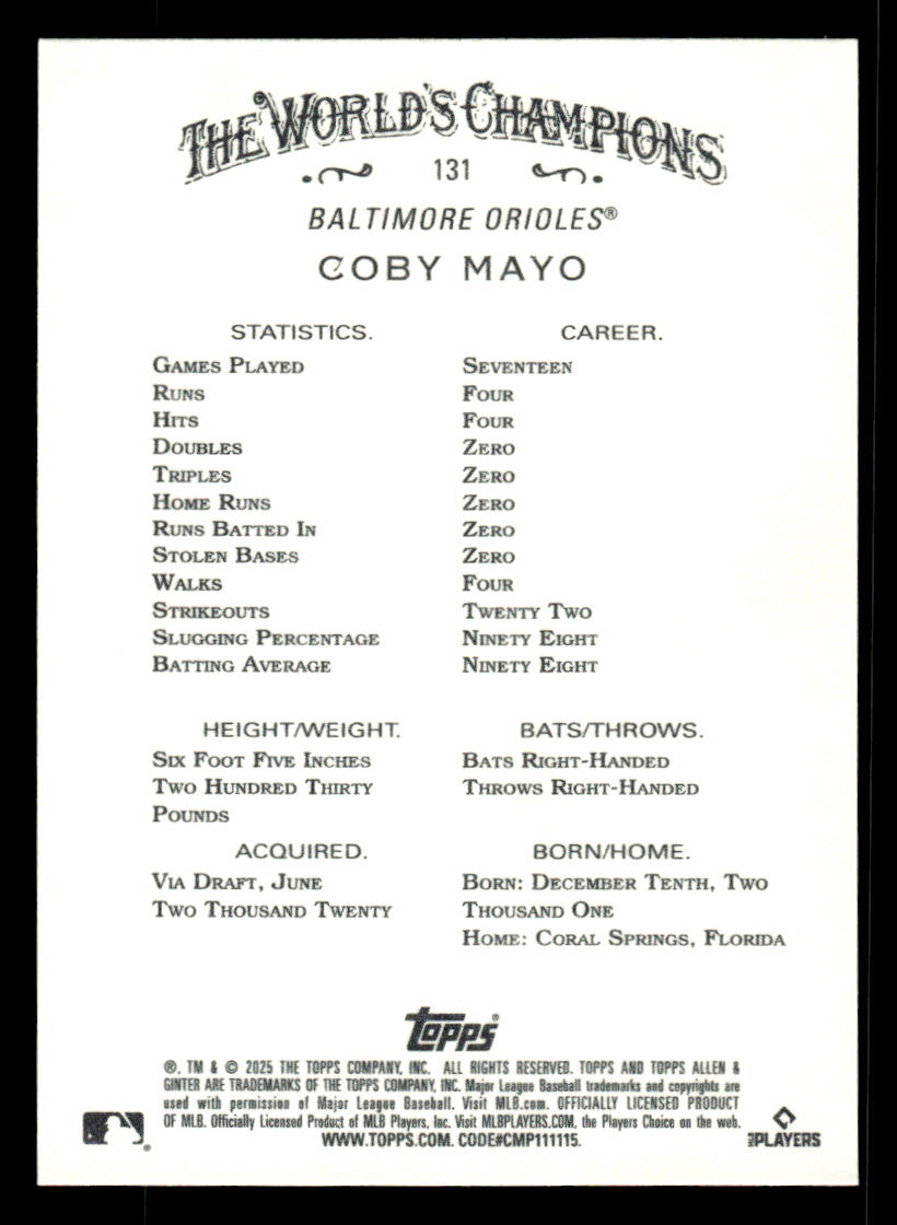 Card back