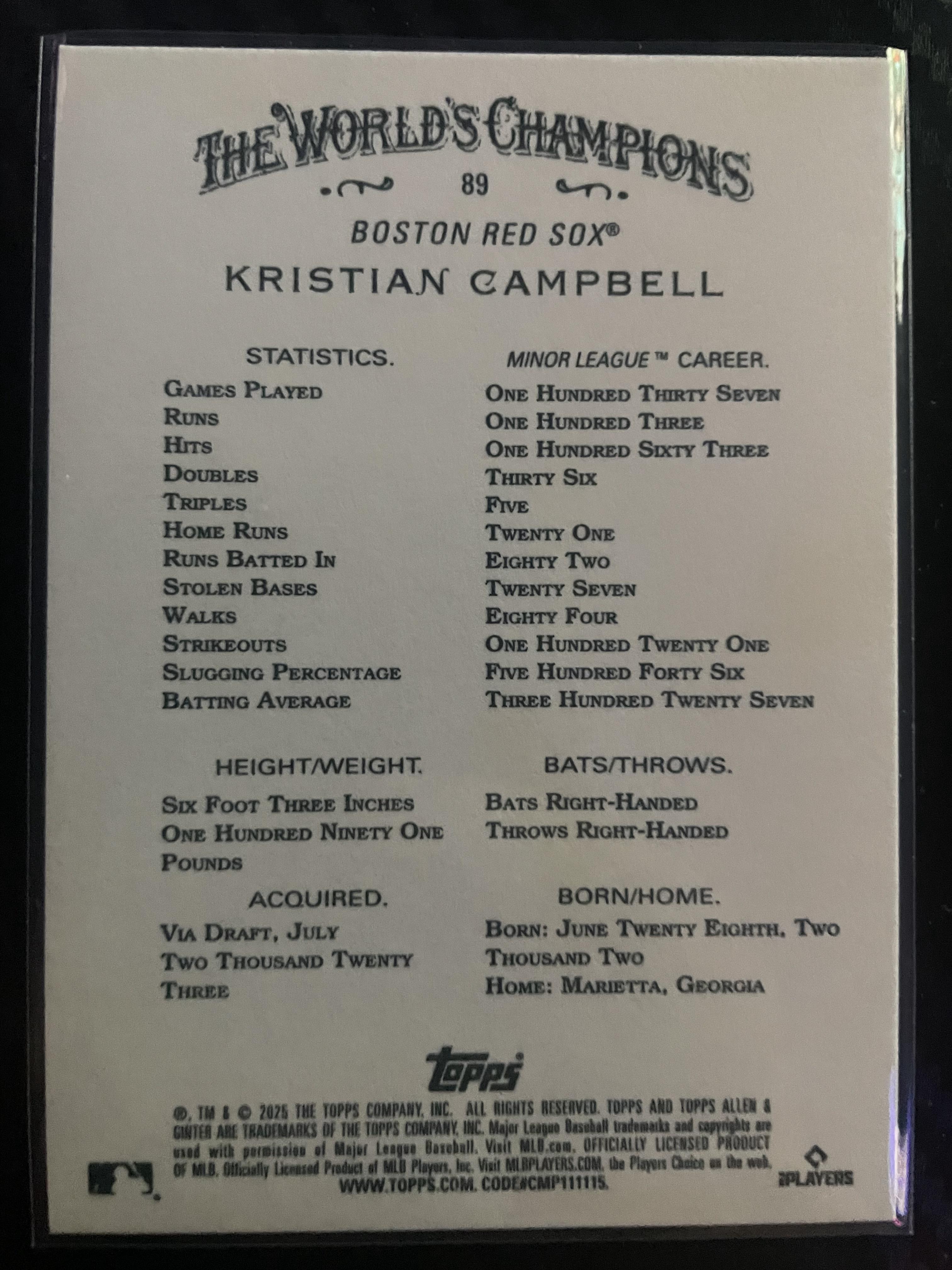 Card back