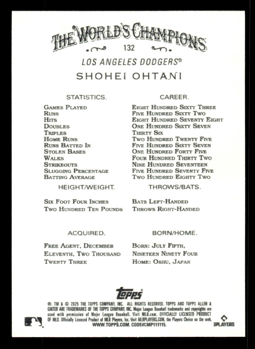 Card back